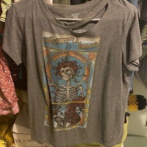 Grateful dead ripped tshirt